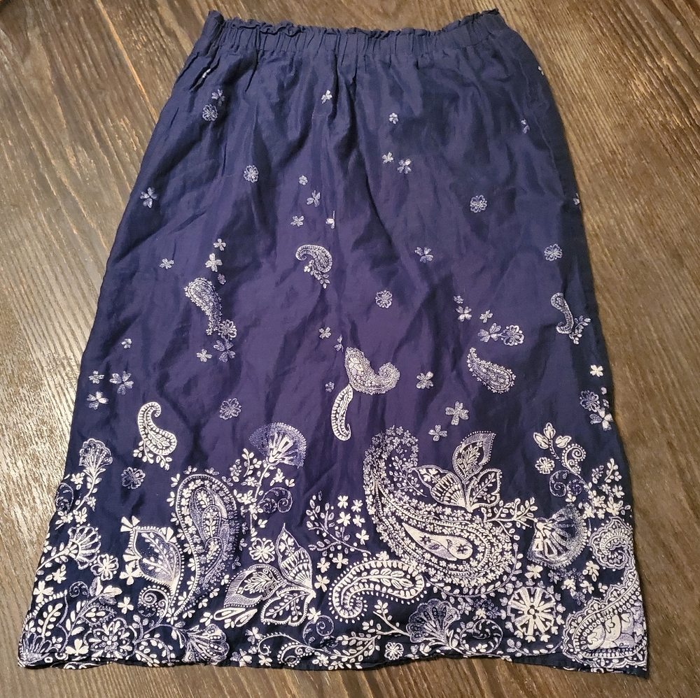 Eddie Bauer midi skirt size xs